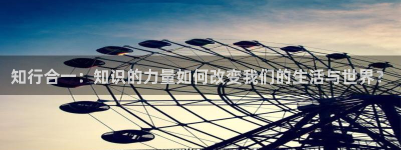 51漫画旧版本怎样下载：知行合一：知识的力量如何改变我们的生活与世界？
